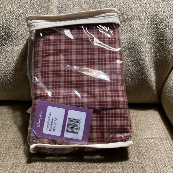 RUSTIC PRIMITIVE LODGE CAMPFIRE QUILTED COLLECTION FROM DONNA SHARP Euro Sham - Picture 4 of 7